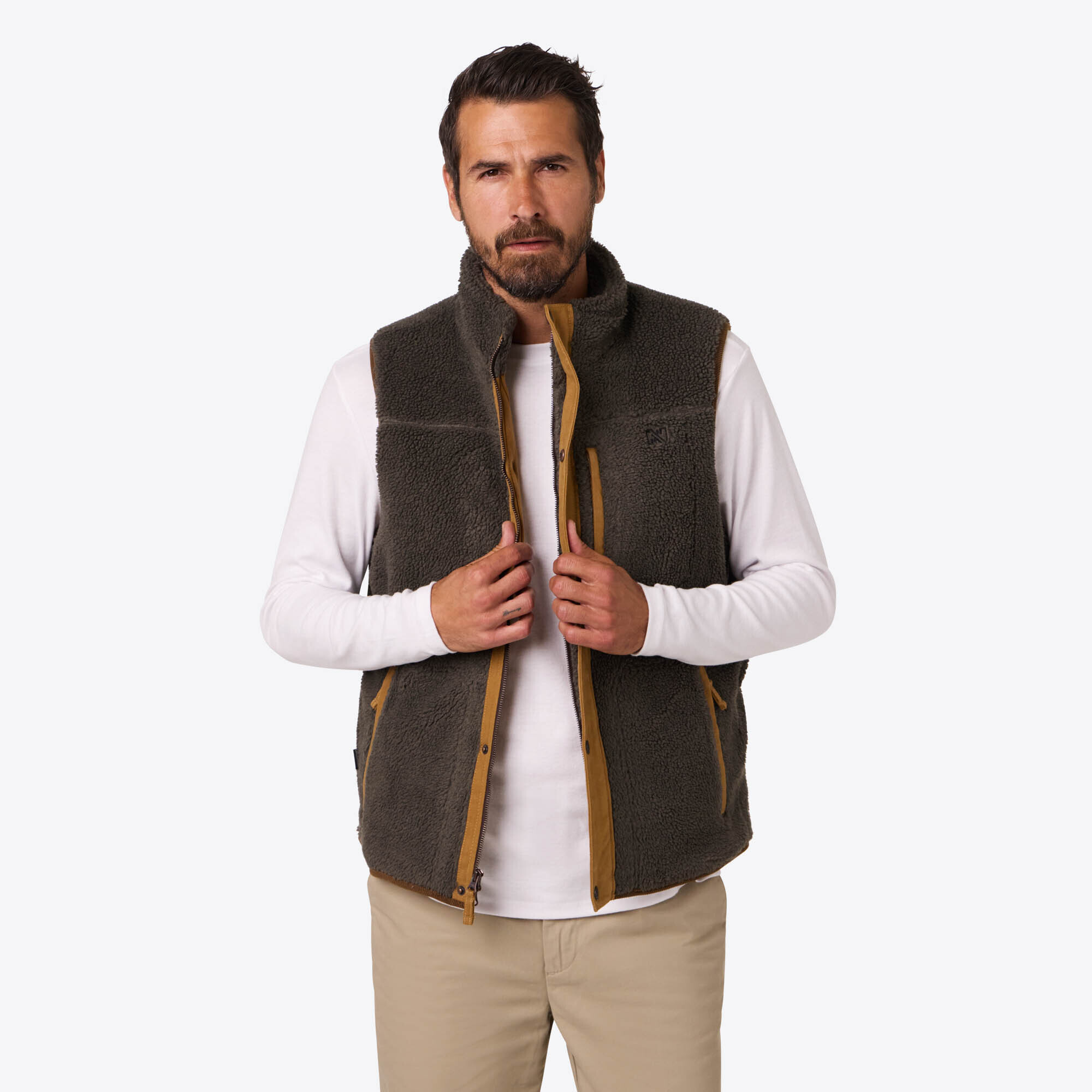 Mobile Warming Ranch Sherpa Vest | Men's | 7.4V | Charcoal | 3X
